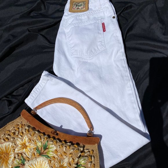 For Joseph Denim - For Joseph White High Cut Vintage Jeans Size 27
